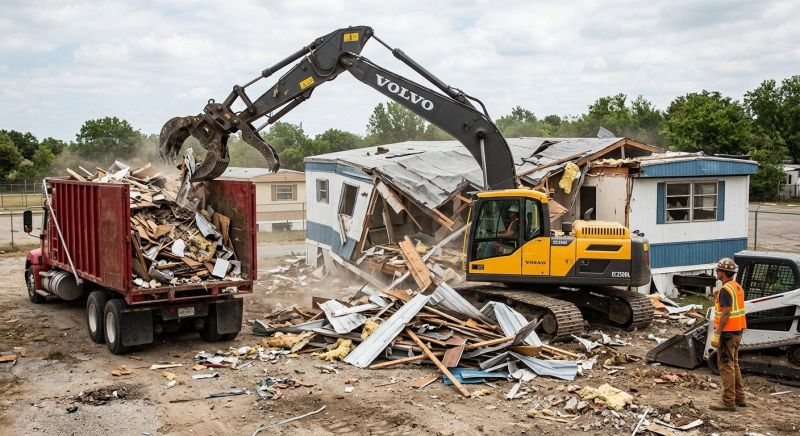 Mobile Home Demolition