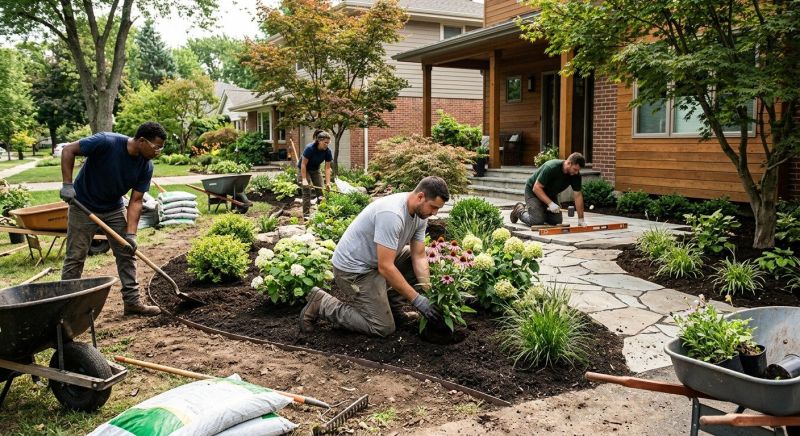 New Landscaping Installation