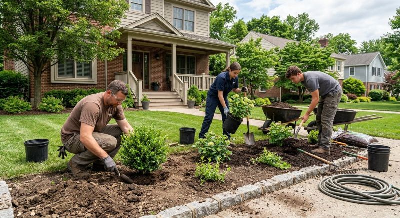 New Landscaping Installation