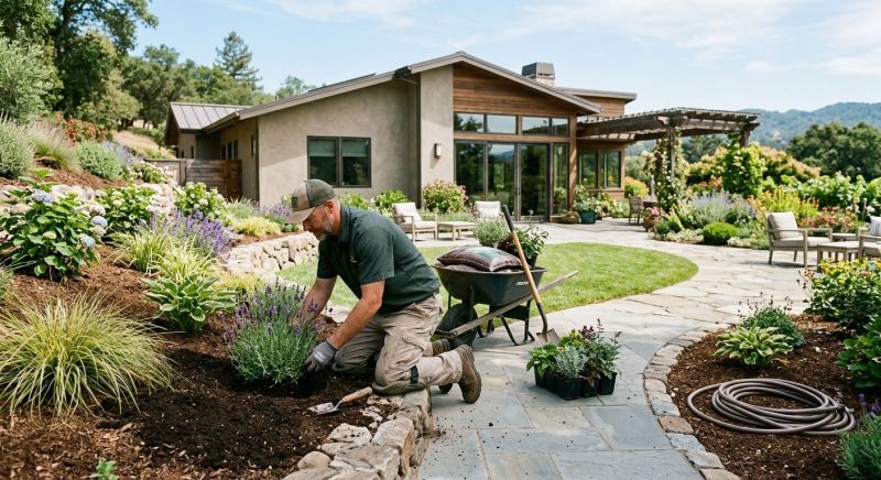 New Landscaping Installation