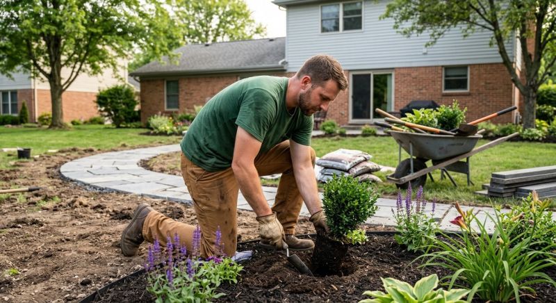 New Landscaping Installation