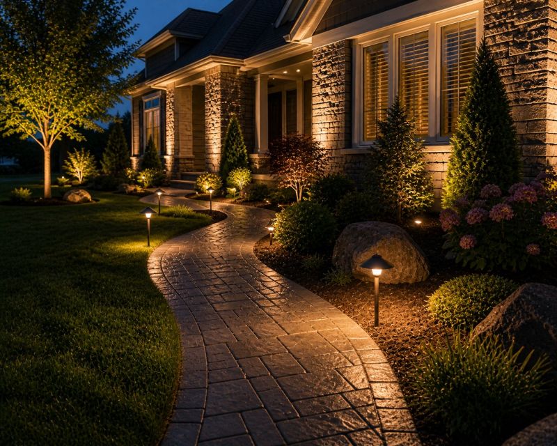 Outdoor Lighting Installation