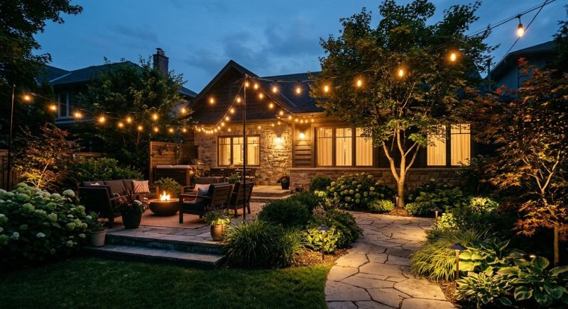 Outdoor Lighting Installation