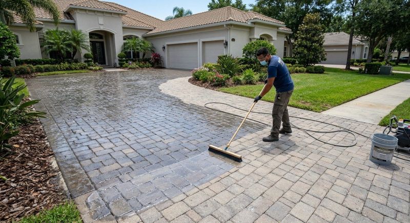 Pavers Sealing