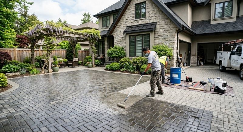 Pavers Sealing