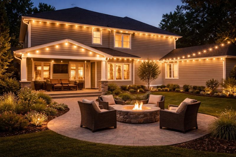Permanent Outdoor Lighting Installation