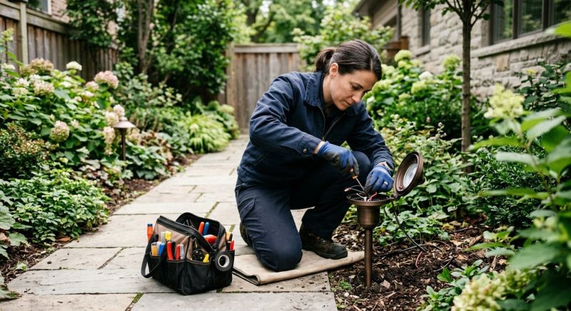 Permanent Outdoor Lighting Repair