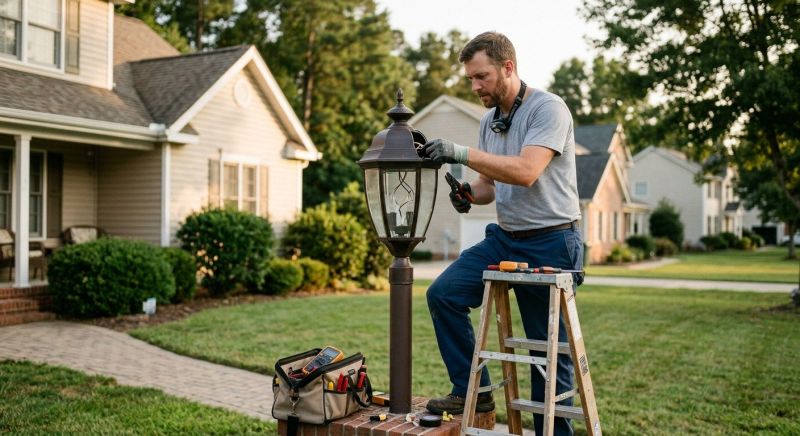 Permanent Outdoor Lighting Repair