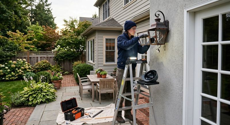 Permanent Outdoor Lighting Repair