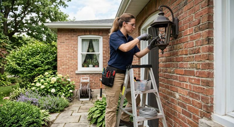 Permanent Outdoor Lighting Repair