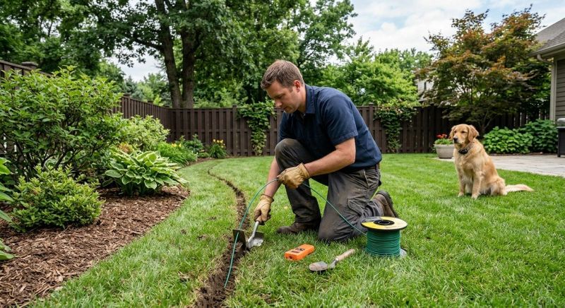 Pet Fence Installation