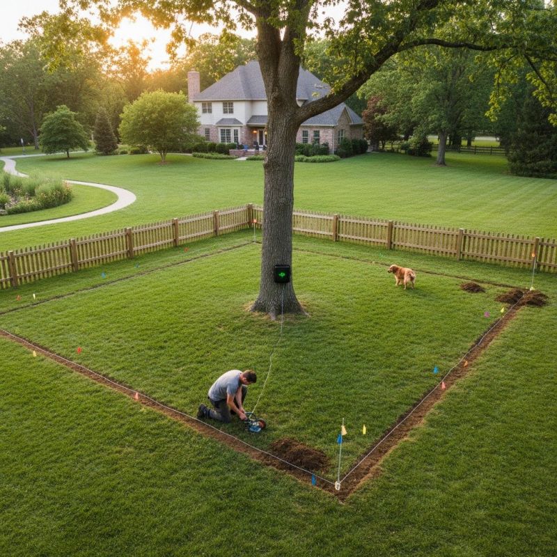 Pet Fence Installation