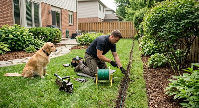 Pet Fence Installation