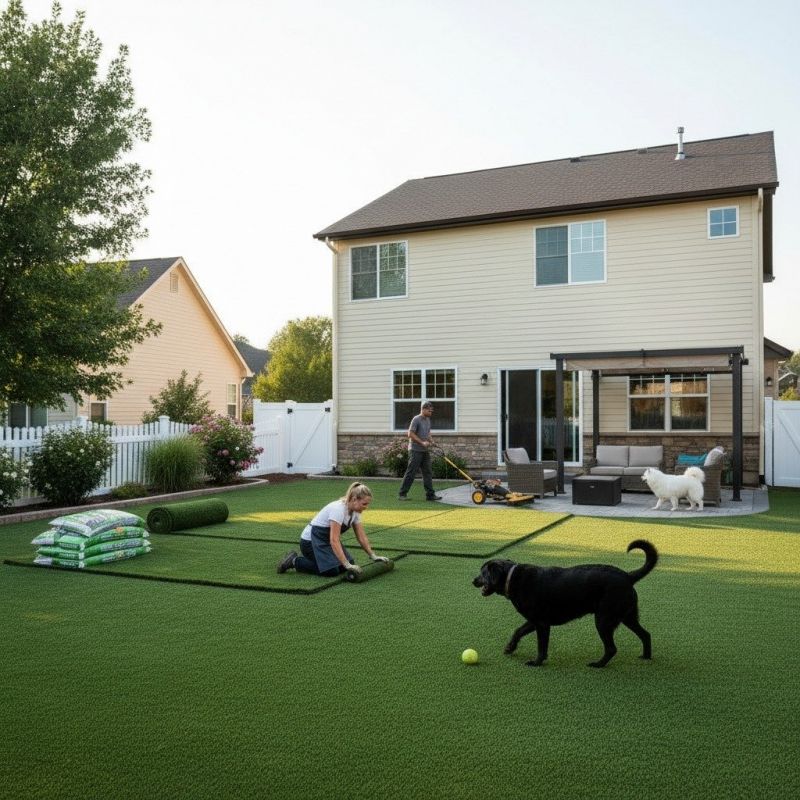 Pet Turf Installation