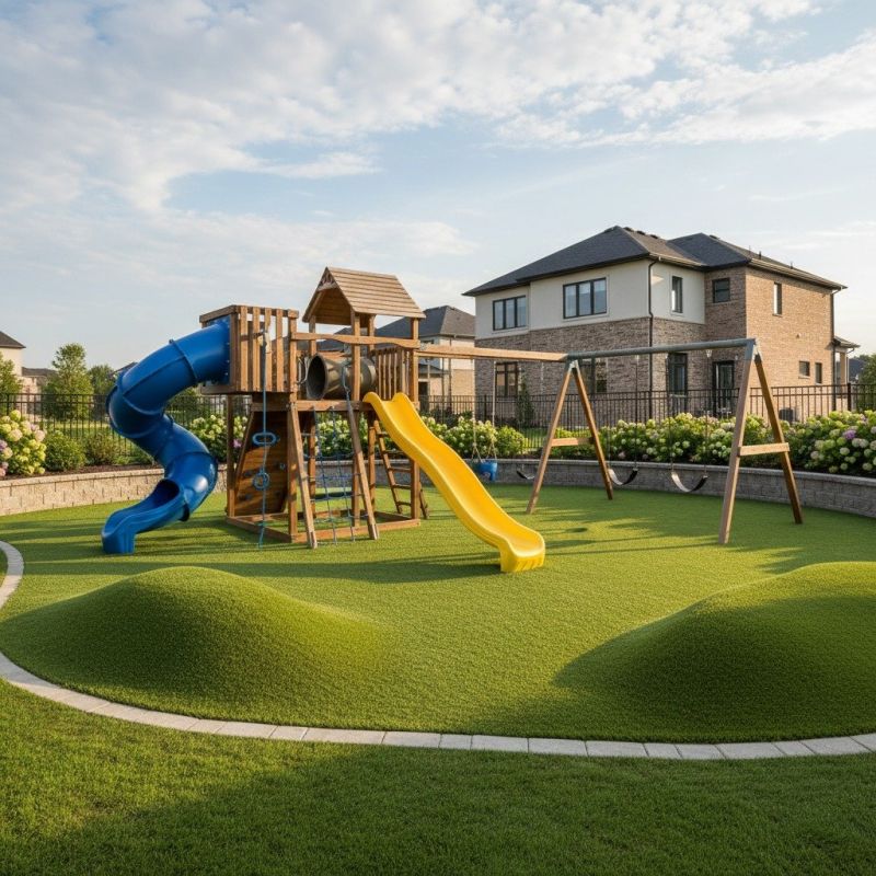 Playground Turf Installation