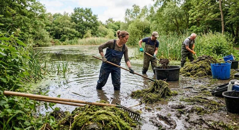 Pond Cleaning