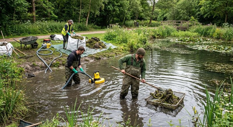 Pond Cleaning