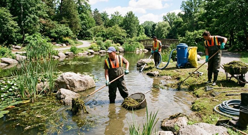 Pond Cleaning