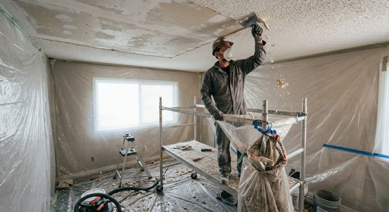 Popcorn Ceiling Removal