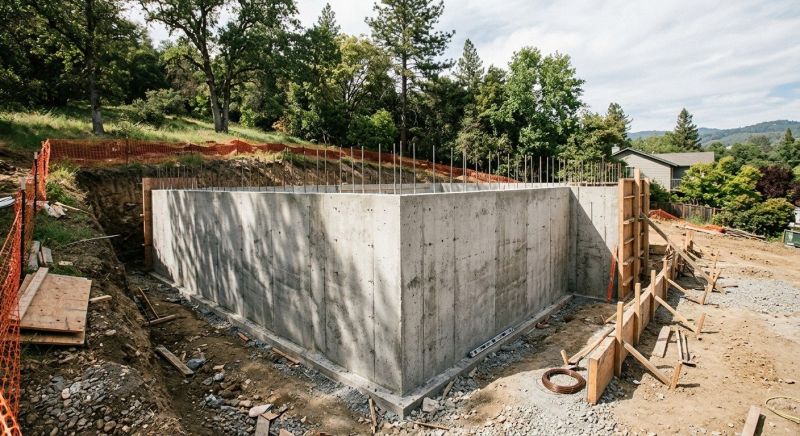 Poured Concrete Walls Installation