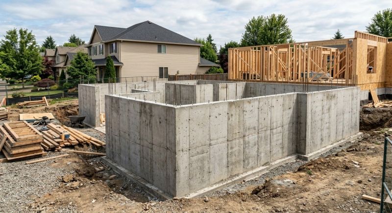 Poured Concrete Walls Installation