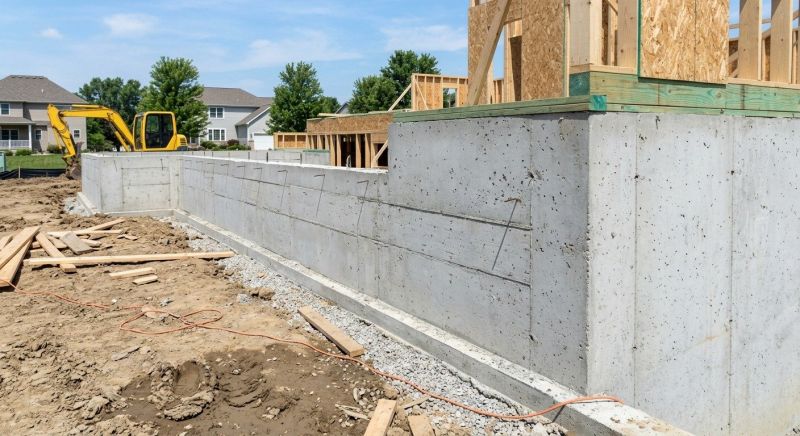 Poured Concrete Walls Installation