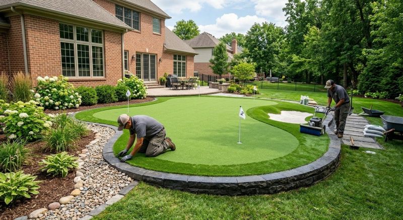 Putting Green Installation