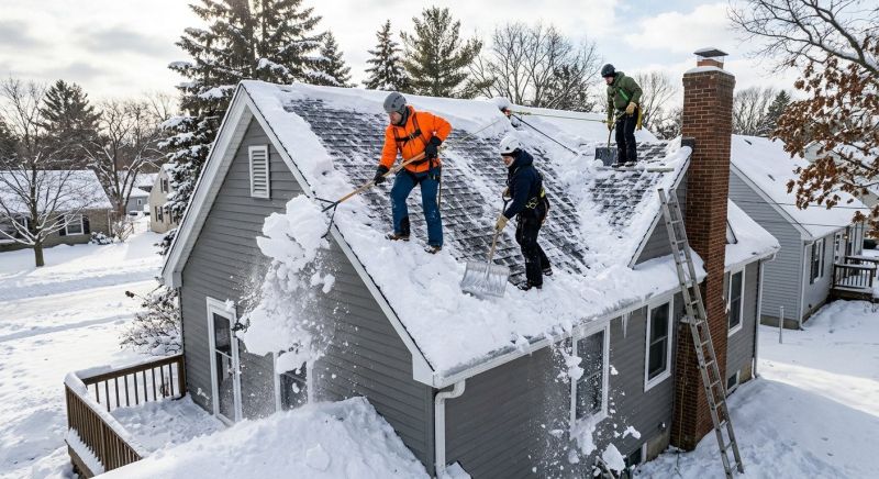 Roof Snow Removal