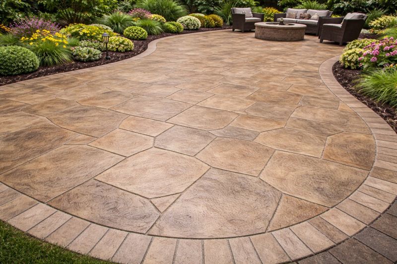 Stamped Concrete Installation