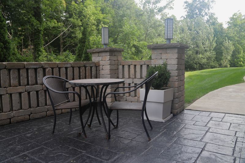 Stamped Concrete Installation