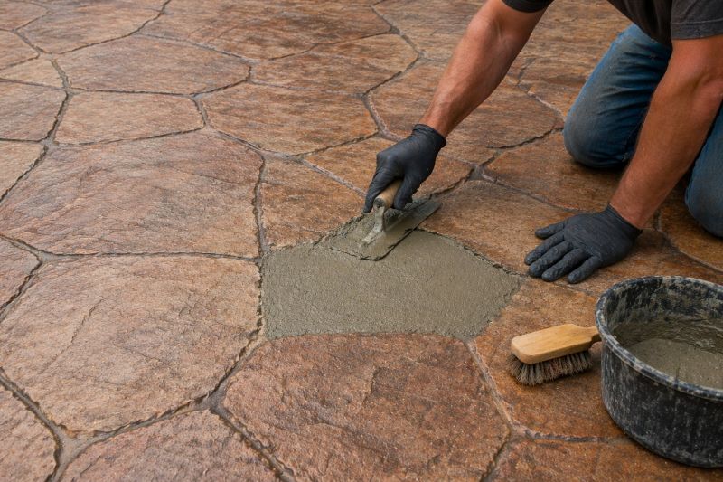 Stamped Concrete Repair