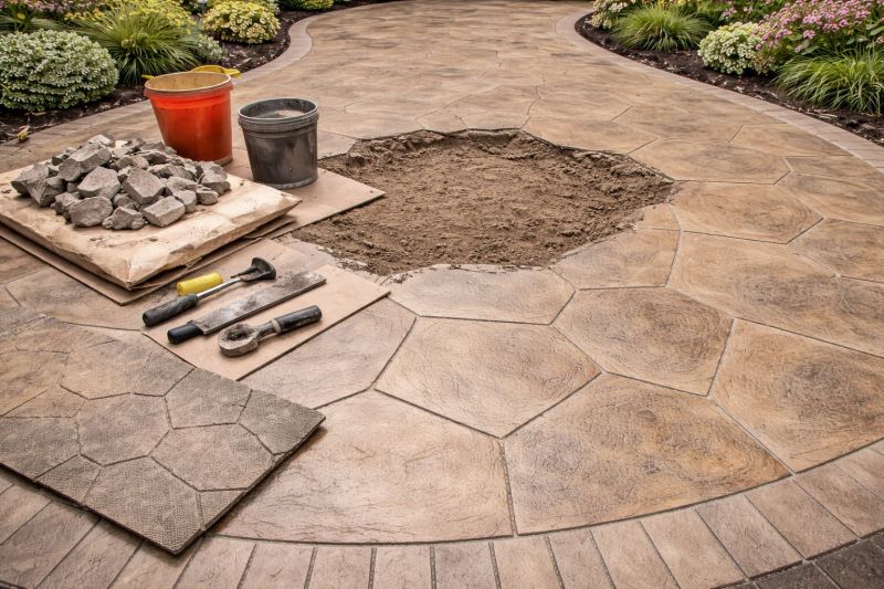 Stamped Concrete Repair