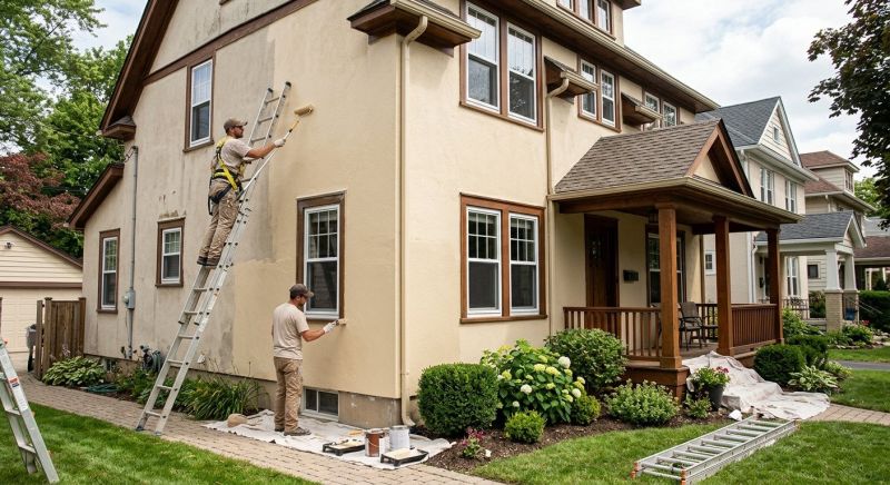 Whole House Exterior Painting