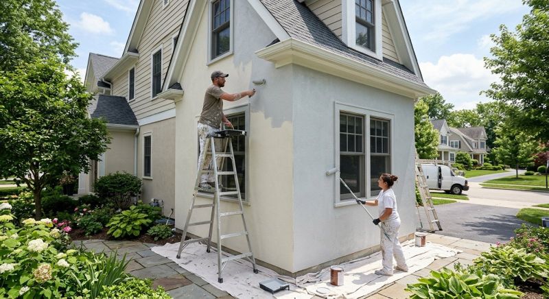 Whole House Exterior Painting