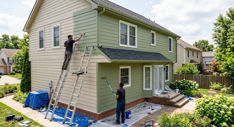Whole House Exterior Painting