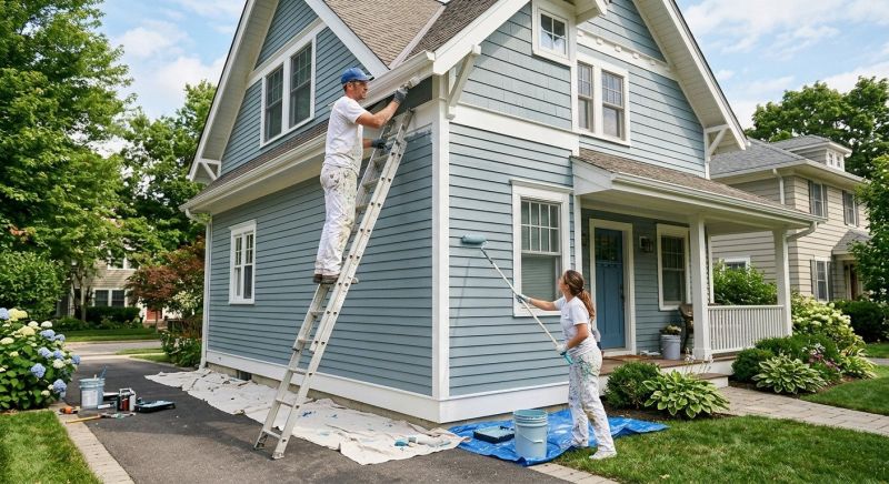 Whole House Exterior Painting