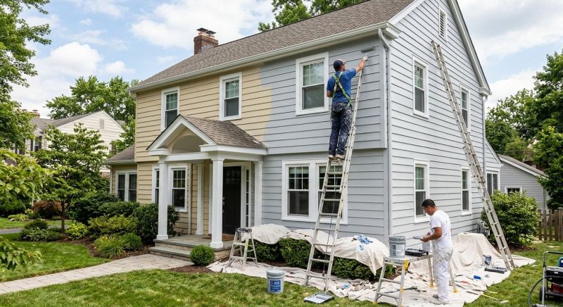 Whole House Exterior Painting