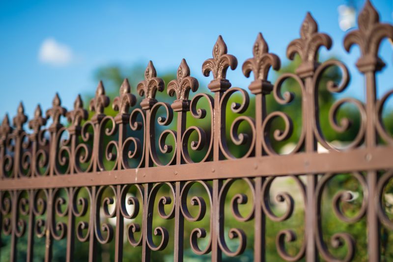 Wrought Iron Fence Installation