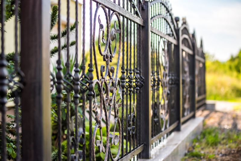 Wrought Iron Fence Installation