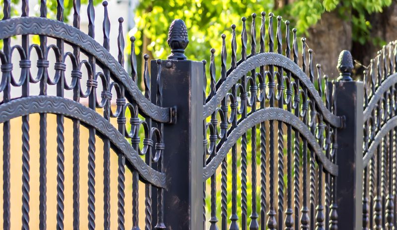 Wrought Iron Fence Installation