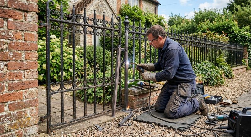 Wrought Iron Fence Repair