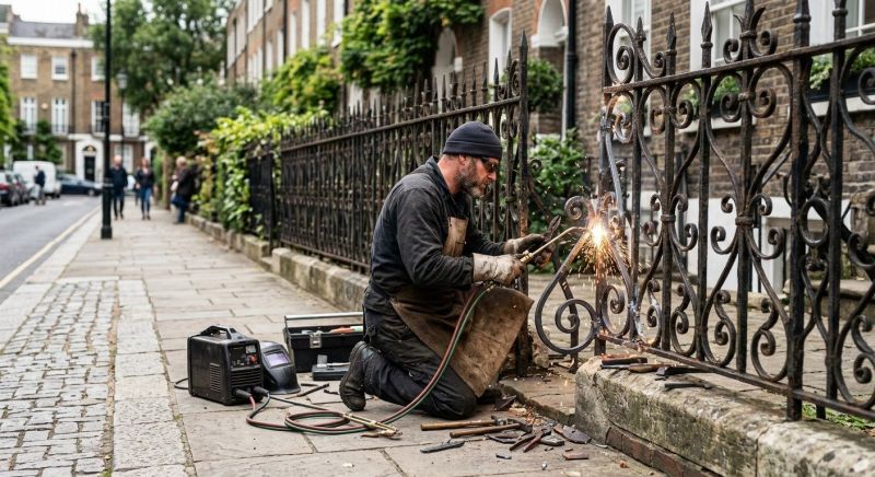 Wrought Iron Fence Repair