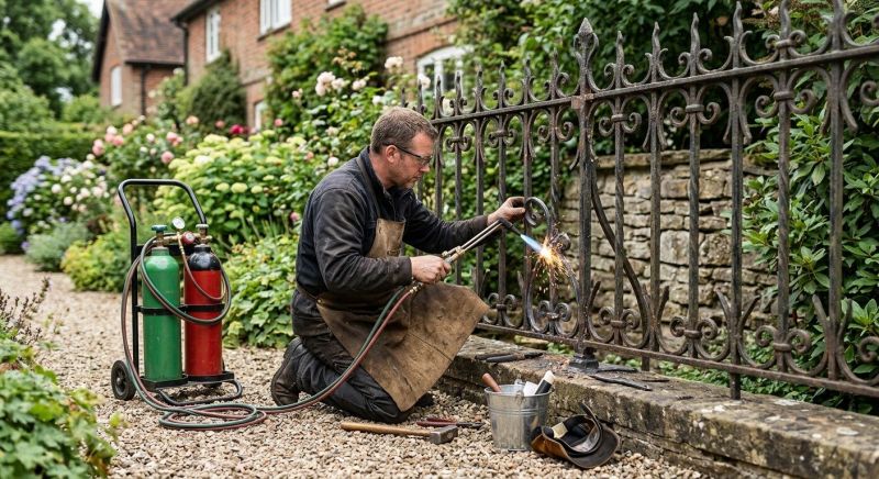 Wrought Iron Fence Repair