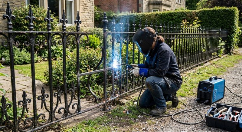 Wrought Iron Fence Repair