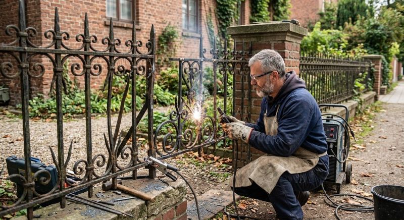 Wrought Iron Fence Repair