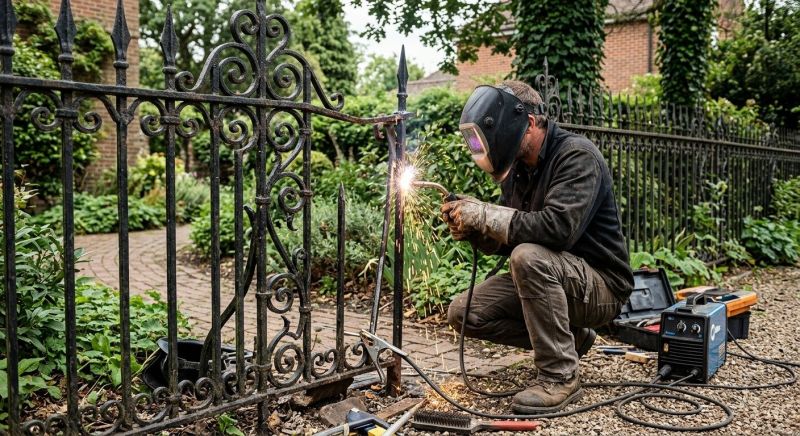 Wrought Iron Fence Repair