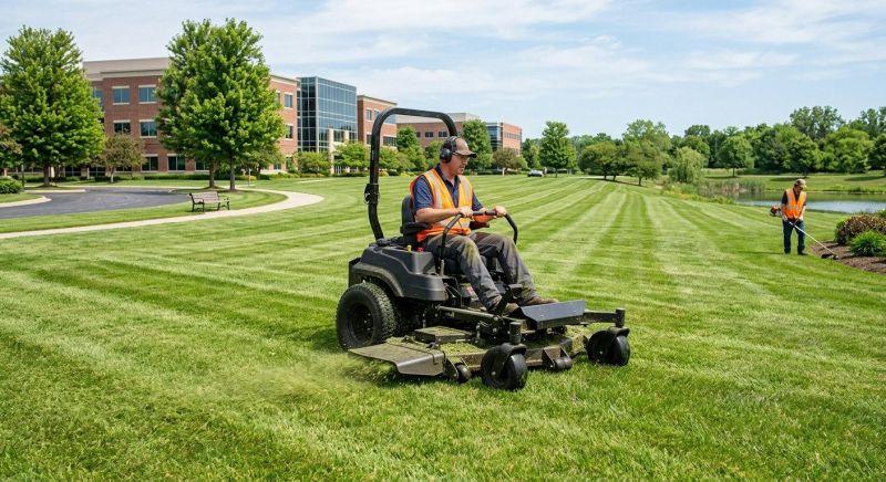 Commercial Lawn Mowing