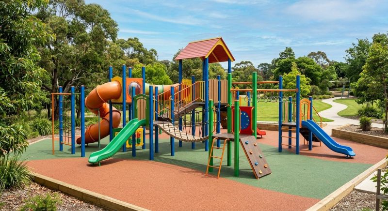 Commercial Outdoor Play Equipment Installation