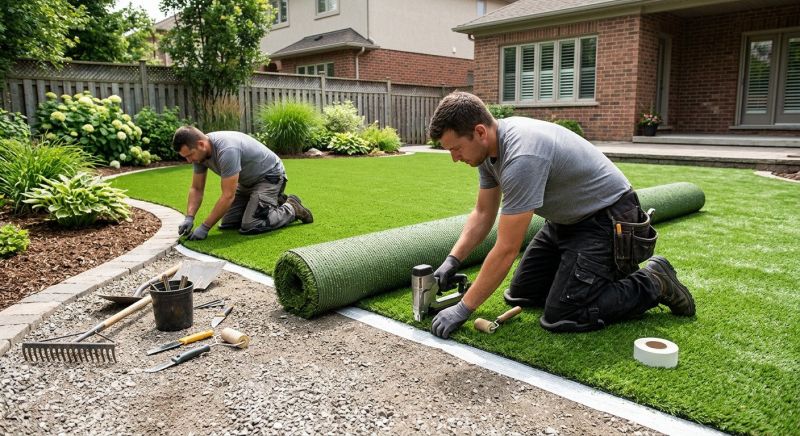 Pet Turf Installation