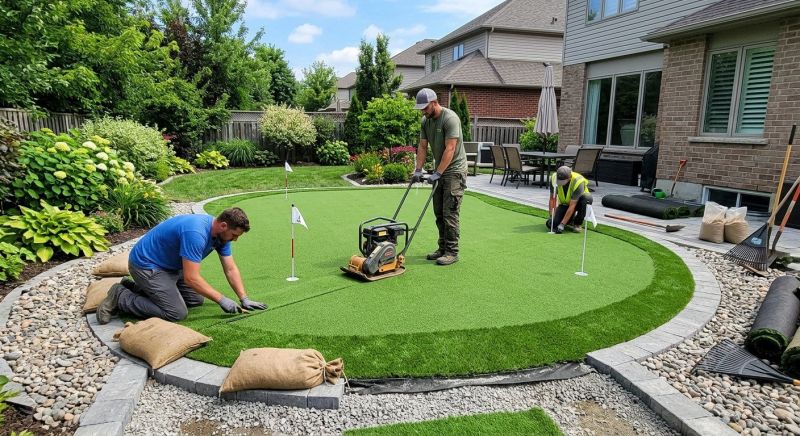 Putting Green Installation